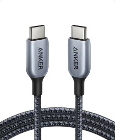 Anker 765 高耐久ナイロン USB-C & USB-C ケーブル (240W 1.8m) USB 2.0 USB PD対応 iPhone 16 / 15 MacBook Pro/Air iPad Pro iPad Air 5 Galaxy S24 Pixel LG 対応