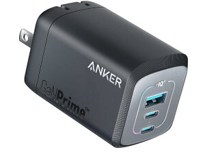 Anker Prime Wall Charger (100W, 3 ports, GaN) (ubN)