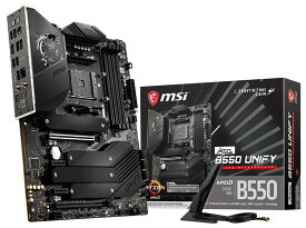 MSI MEG B550 UNIFY マザーボード ATX [AMD B550チップセット搭載] MB5197