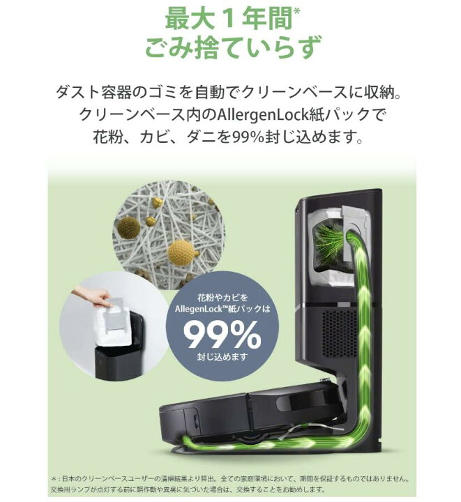 楽天市場】新品 ルンバ i7+ ロボット掃除機 アイロボット 自動ゴミ収集 