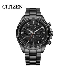 シチズン CITIZEN 腕時計 CB5835-83E エコ・ドライブ 電波受信 クロノグラフ ワールドタイム メタルベルト メンズ 並行輸入品