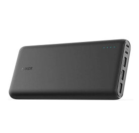 Anker PowerCore 26800 (26800mAh モバイルバッテリー) 【PSE技術基準適合/PowerIQ搭載/デュアル入力ポート / 3台同時充電】 iPhone/iPad/Android 他各種対応 (ブラック)