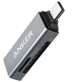 Anker USB-C 2-in-1 カードリーダー【SDXC / SDHC / SD / MMC / RS-MMC / microSDXC / microSDHC / microSD / UHS-Iカード対応】