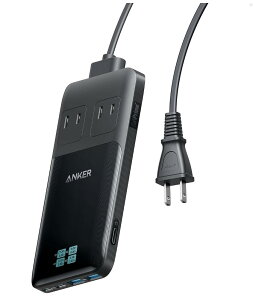 Anker Prime Charging Station (6-in-1, 140W) yƎZpAnker GaNPrime̗p/RZg 2 / USB-C 2|[g / USB-A 2|[g / PSEZpKziPhone Galaxy Android X}[gtH MacBook m[gPC e ̑