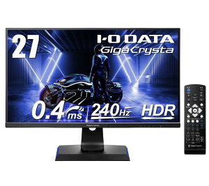 ViJ 1_ IODATA Q[~Oj^[ 27C` EX-LDGC271UTB GigaCrysta 240Hz 0.4ms TNpl (PS5/AMD FreeSync/HDMI×2/DisplayPort/Xs[J[t/Rt//c]/3Nۏ/yT|[g)