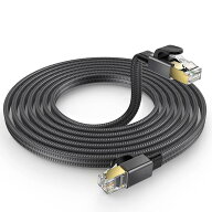 【4M】CAT8 LANケーブル｜超高速40Gbps/2000MHz対応｜RJ45 カテゴリー8 イーサネットケーブル｜フラット…