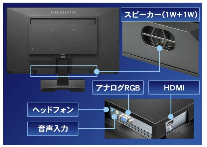 楽天市場】アイ・オー・データ IODATA モニター 23.8インチ ADSパネル 