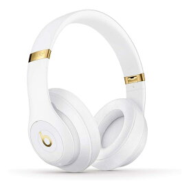 Beats Studio3 Wireless ワイヤレスノイズキャンセリングヘッドホン -Apple W1ヘッドフォンチップ、Class 1 Bluetooth、アクティブノイズキャンセリング機能、最長22時間の再生時間 - ホワイト 日本正規代理店品