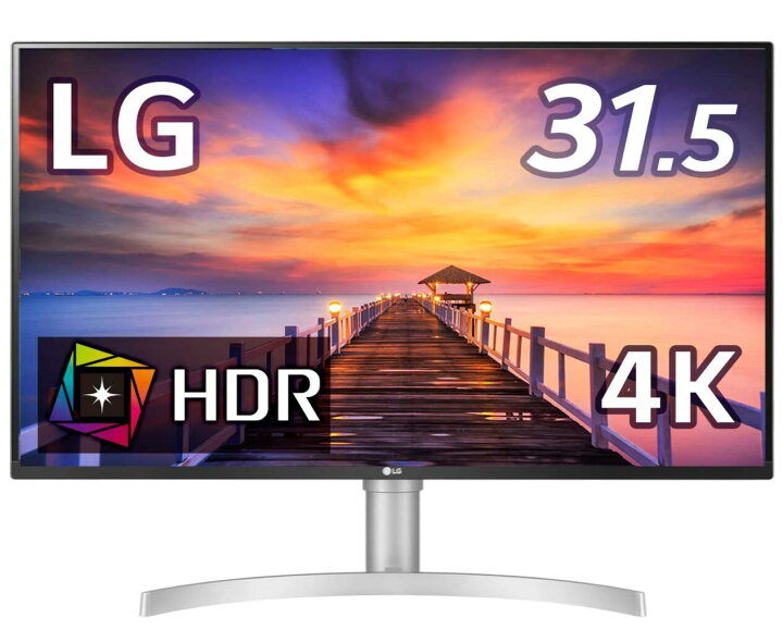 楽天市場】LG フレームレス モニター ディスプレイ 32UN500-W 31.5  