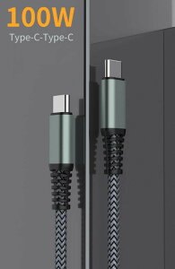 365oבΏۏiyAlifbiszKi USB-C & USB-C@P[u@1.8m@USB Type CP[uPDΉ100W/5A }[df[^ / ϋv@Type-C to Type-C@MacBookAiPad Pro(2018/2020)AGalaxyASonyAPixelȂǂT