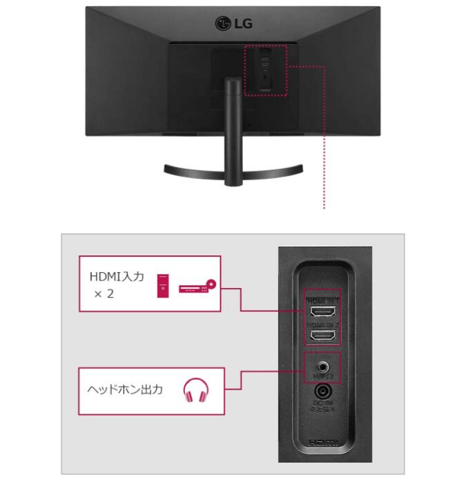 PC/タブレット ディスプレイ 楽天市場】LG モニター ディスプレイ 34WL500-B 34インチ/21:9 