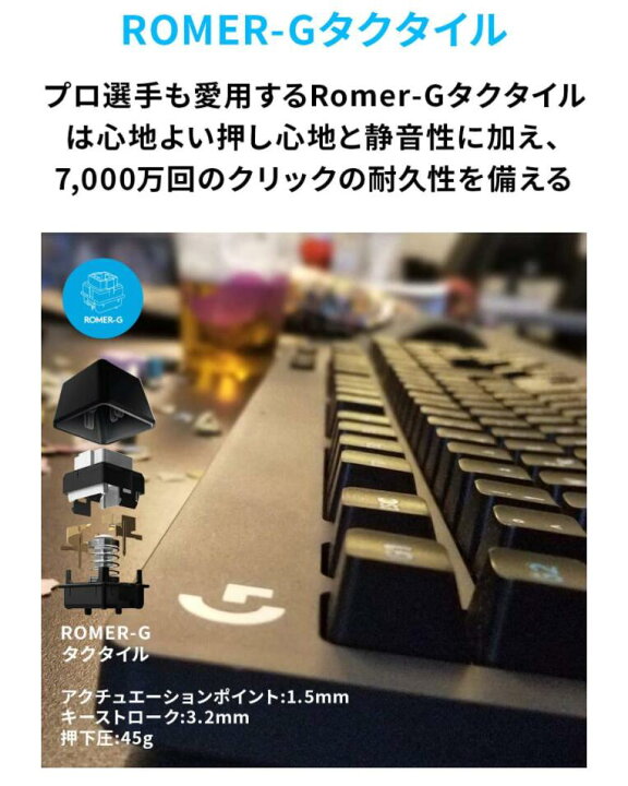 楽天市場】Logicool G ゲーミングキーボード 無線 G613 LIGHTSPEED 
