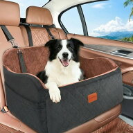 Lealchum 犬 ドライブボックス 車 ドライブベッド ドライブシート ペット 車用ベッド 小型犬 中型犬 後部…