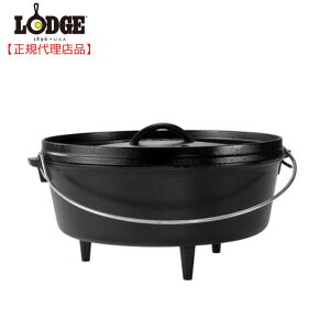 LODGE�i���b�W�j �u�L�����v�I�[���� 12�C���` L12CO3�v �A�E�g�h�A �L�����v �_�b�`�I�[�u��