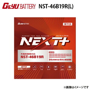 NST-46B19R L G&Yu NEXT�v���X�@�X�^���_�[�h�V���[�Y �[�d����ԑΉ��i���Y�ԗp�o�b�e���[ �A�C�h�����O�X�g�b�v ��e�� ������ 24�����܂���4��km�⏞(ecoba�V���[�Y�@ecb-44b19r l �̃��j���[�A���i)