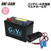 楽天市場】ディープサイクルバッテリー 充電器 セットの通販