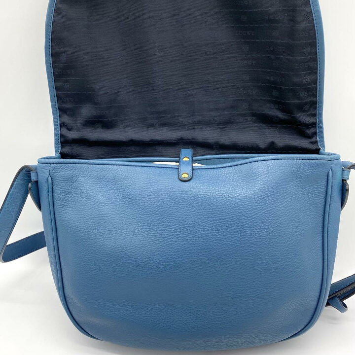 楽天市場】LOEWE ロエベ ショルダーバッグ ヘリテージ スカイブルー 