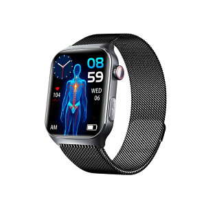 【2025最新発売☆工場直営☆品質保証】スマートウォッチ レディース メンズ 腕時計血圧測定 日本製センサー スマートウォッチECG心電図 睡眠検測 血中酸素測定 日本語対応 24時間皮膚温変動