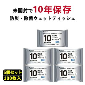 5～15個【持ち運び便利】長期保存 ウェットティッシュ ノンアルコール 無香料 除菌 抗菌 携帯用 ウェット ティッシュ 大判 厚手 おしり拭き 介護 おしぼり 非常用 非常時 断水 洪水 使い捨て タオル シート 手口拭き 手拭き 地震 台風 防災 災害用 備蓄 10年保存 まとめ買い