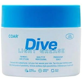 コア ダイブ ライト グリース 170g ヘア ワックス スタイリング パーマスタイル ヘアセット COAR