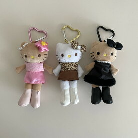 ハローキティ 足長キティ チャーム キーリング 日焼けキティ 焦げキティ ストラップ サマーキティ 携帯アクセサリー キーホルダー ハワイ ゴーゴー キティちゃん 韓国 送料無料 《即日発送》Z109