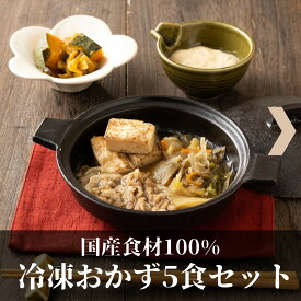 【定期購入】冷凍おかずセット 国産食材100％使用 わんまいる 健幸ディナー 着色料 保存料 不使用 冷凍惣菜 食品 調理済み セット 詰合せ 主菜1品と副菜2品の組合せが5セット 冷凍おかず 冷凍タイプのミールキット