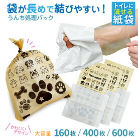 お散歩 エチケットパック 散歩 マナー袋 ペット 犬 猫 うんち袋 ケース 処理袋 キャッチ フンキャッチャー 大容量 160枚 400枚 600枚 うんち入れ トイレ袋 無香料 UC-1X160