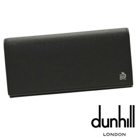 【最大2000円OFFクーポン 4/24 20:00～4/27 9:59】ダンヒル dunhill CADOGAN メンズ ブラック 長財布 ウォレット L2AC10A