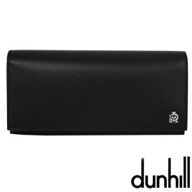 【最大2000円OFFクーポン 4/24 20:00～4/27 9:59】ダンヒル dunhill WESSEX メンズ ブラック 長財布 ウォレット L2AS10A