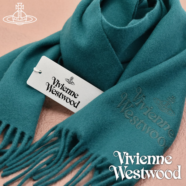 【在庫限りの緊急セール】Vivienne Westwood ヴィヴィアンウエストウッド レディース ぺトロル マフラー ストール 無地 |  1MORE（ワンモア）