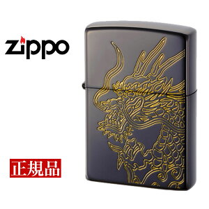 【ZIPPO】 ジッポー オイルライター ジャパネスクプレミアム 龍 ブラック×ゴールド JPNXP-RYU