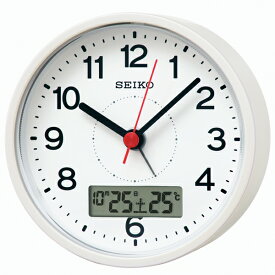 【10%OFFクーポン 6/1 0:00～6/2 9:59】【SEIKO CLOCK】 セイコークロック 電波時計 置時計 目覚まし時計 アナログ KR333W