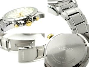 【逆輸入SEIKO】セイコー メンズ 高速クロノグラフ 腕時計 シルバーダイアル チタンベルト SNDC95P1 | 1MORE（ワンモア）