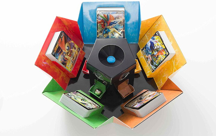 楽天市場 ポケモンカードゲーム ソード シールド スターターセットv5 コンプリートバトルセット Po 28 5タイプすべてのデッキを収録したスペシャルなセットが登場 1more ワンモア