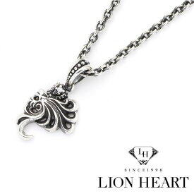 【最大2000円OFFクーポン 4/24 20:00～4/27 9:59】【LION HEART ライオンハート】 チェーンネックレス　ライオン・クラウントップ　シルバー　04N13HL01【送料無料】【ネコポス可】