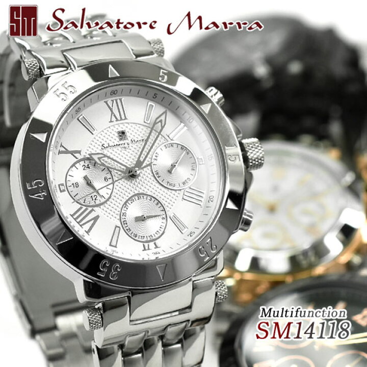 T-ポイント5倍】 Salvatore Marra サルバトーレマーラ SM14118-1 腕時計 ecousarecycling.com