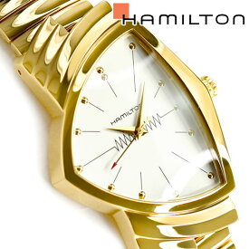 【Hamilton】ハミルトン ベンチュラ クォーツ メンズ腕時計 ホワイトダイアル ステンレスベルト H24301111