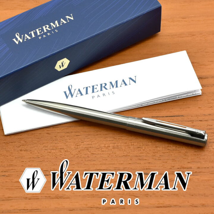 楽天市場 Waterman ウォーターマン アリュール シルバーct ボールペン 油性 Wm Ar Ss Ct Bp 1more ワンモア