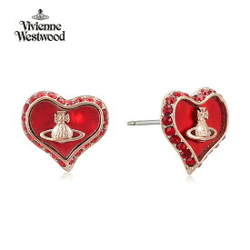 ヴィヴィアンウエストウッド PETRA ピアス レディース ハート シェル レッド ピンクゴールド Vivienne Westwood 正規品