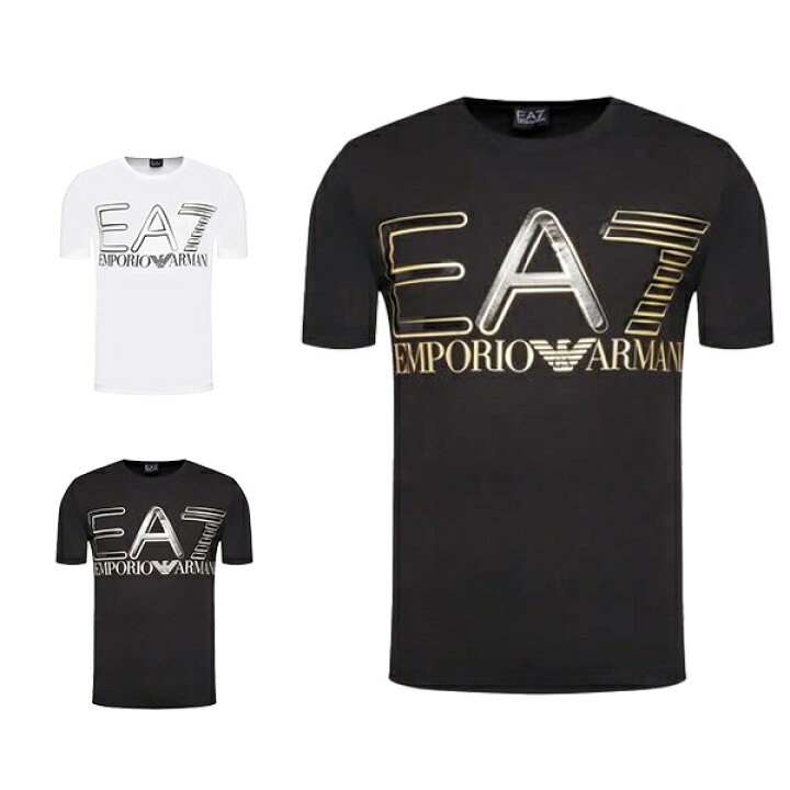 楽天市場】エンポリオアルマーニ EA7 プリントTシャツ クルーネック 