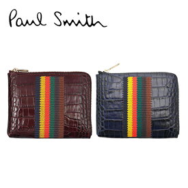ポール・スミス コインケース Paul Smith 小銭入れ ワインレッド ネイビー メンズ M1A-5303-A40013