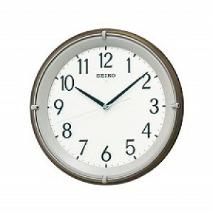 【SEIKO CLOCK】セイコークロック製セイコー SEIKO 自動全面点灯 電波 掛け時計 KX203B ブラウン