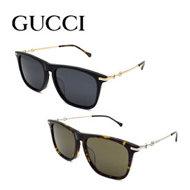 【10%OFFクーポン 6/1 0:00～6/2 9:59】グッチ サングラス GUCCI 正規品 アジアンフィット UVカット 紫外線カット メンズ レディース ユニセックス GG0915SA