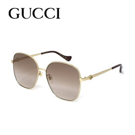 【10%OFFクーポン 6/1 0:00～6/2 9:59】グッチ サングラス GUCCI 正規品 アジアンフィット UVカット 紫外線カット メンズ レディース ユニセックス GG1089SA-002