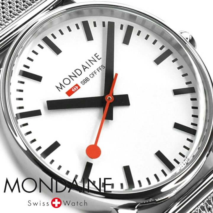 楽天市場】MONDAINE モンディーン EVO メンズ クォーツ 腕時計 