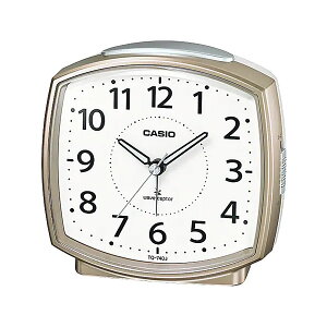 �y10%OFF�N�[�|���z�z�� 10/24�`27�zCASIO CLOCK �J�V�I �N���b�N �u�����v �u���v �d�g �ڊo�܂����v �X�k�[�Y�@�\ �z���C�g �V�����p���S�[���h TQ-740J-9JF�y�������K���f���z