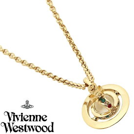 Vivienne Westwood ヴィヴィアンウエストウッド レディース ゴールド ネックレス オーブ 王冠 752116B-2
