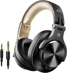 OneOdio A70 ���C�����X �w�b�h�z�� 72���ԍĐ� Bluetooth 5.2 �w�b�h�t�H�� �L�� ���� ���p �w�b�h�t�H�� �}�C�N�t�� �N���A�Ȓʘb �}���`�|�C���g�Ή� �q���p�w�b�h�Z�b�g �܂��� ���^ �d�ቹ 