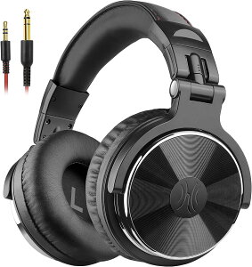 OneOdio Pro 10 �I�[�o�[�C���[ �w�b�h�z�� �L�� �ቹ �w�b�h�t�H�� 50mm �h���C�o�[ 6.35 & 3.5mm �W���b�N DJ ���j�^�[ �w�b�h�z�� ���R�[�f�B���O �~�L�V���O �X�^�W�I���j�^�����O �M�^�[ �|�b�h�L