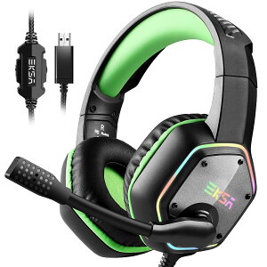 �Q�[�~���O�w�b�h�Z�b�g PC PS4 PS5 �Ή� �}�C�N�t�� USB�ڑ� �Q�[�� �w�b�h�z�� �w�b�h�Z�b�g �{�C�X�`���b�g 7.1�T���E���h�T�E���h 7.1ch �o�[�`�����T���E���h�T�E���h 50mm�h���C�o�[ LED �L�� 